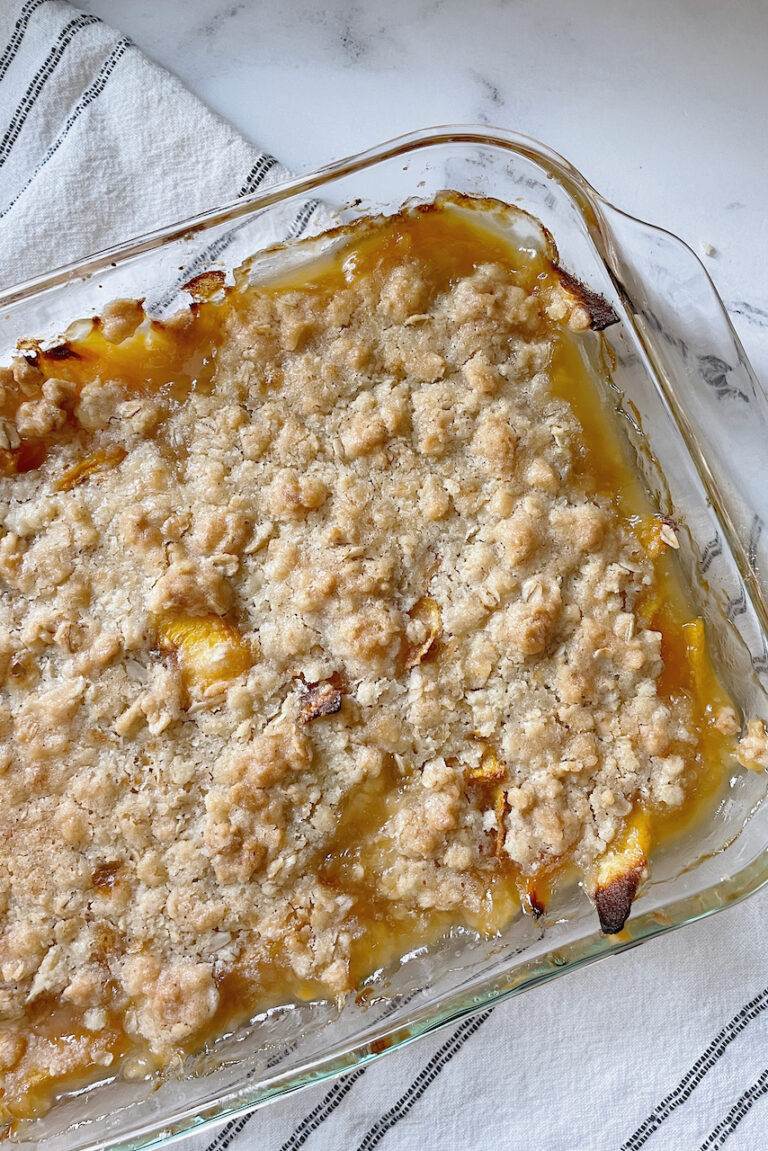 Peach Crisp