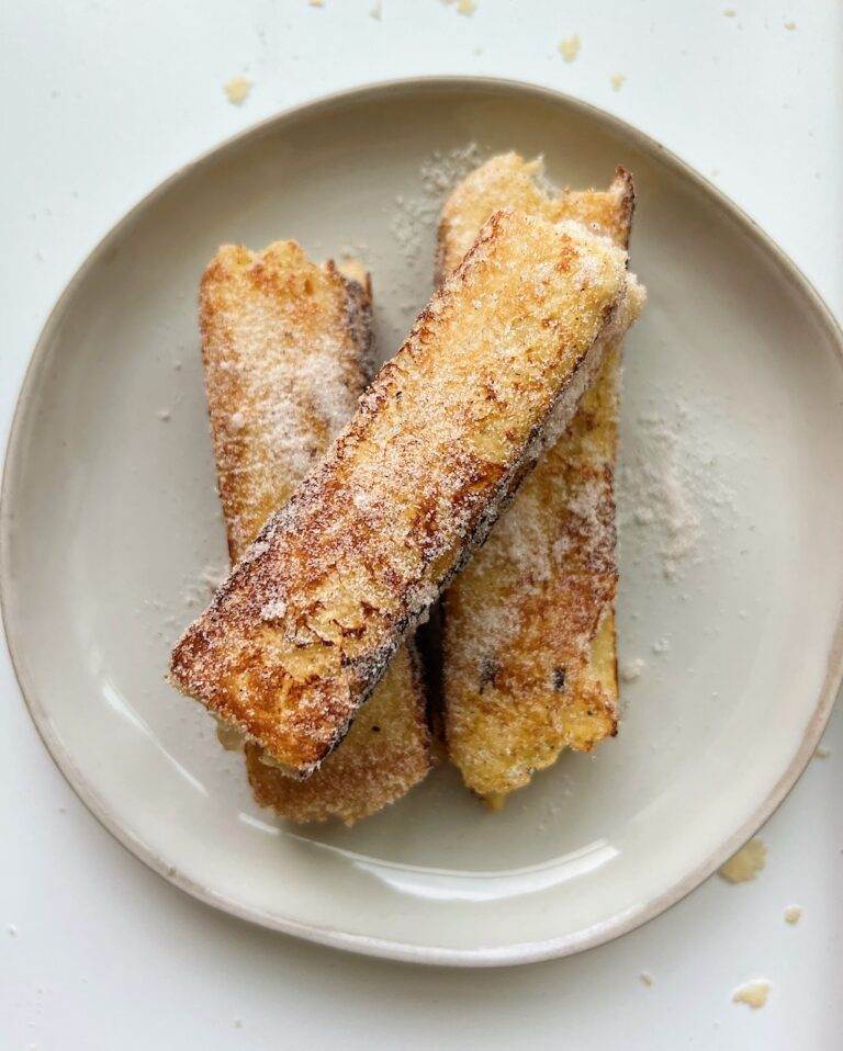 Apple Pie French Toast Sticks