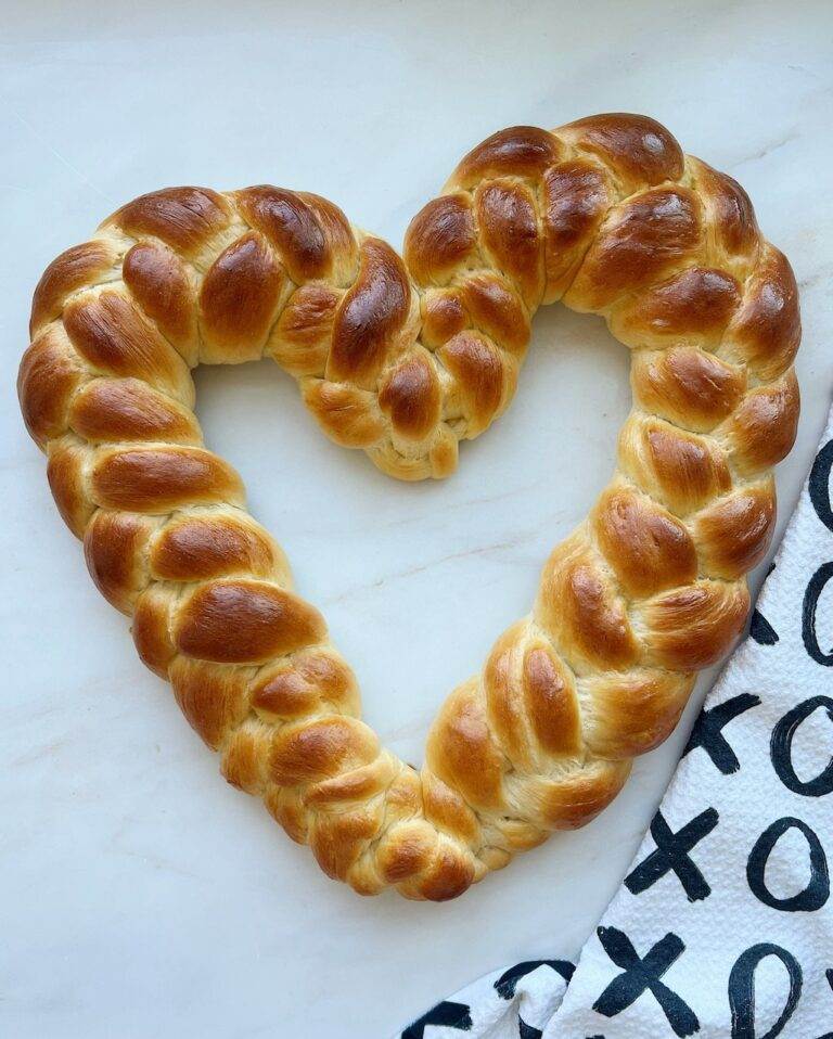 Braided Heart Bread